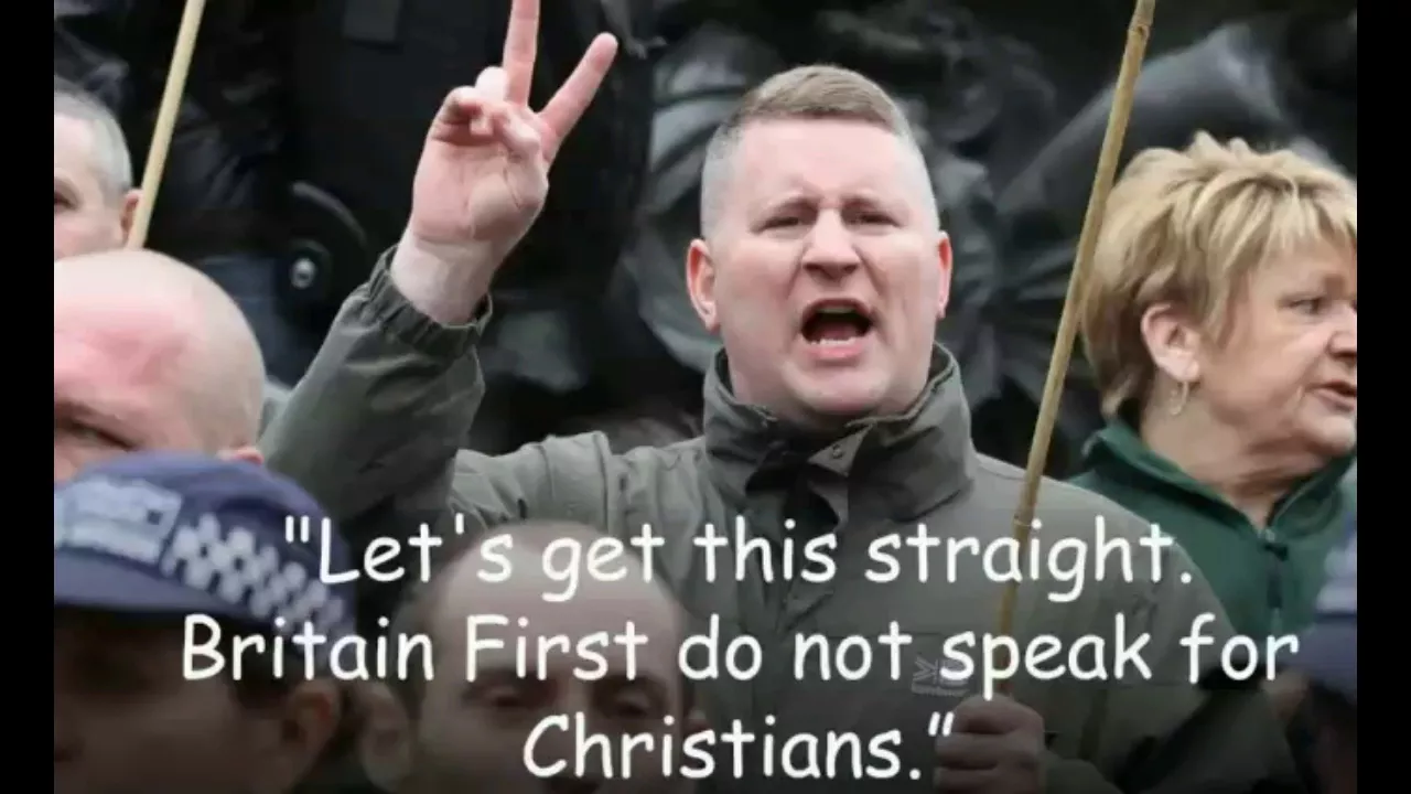 Britain First Controlled Opposition Psy Op by the Crown with Freemasons Jayda F. & Paul Golding