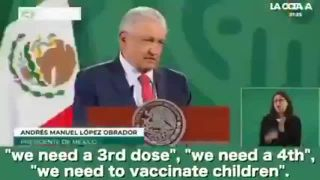 Mexican President & Health Secretary Calls Out Big Pharma For Lies On Vaccines (31-7-2021)
