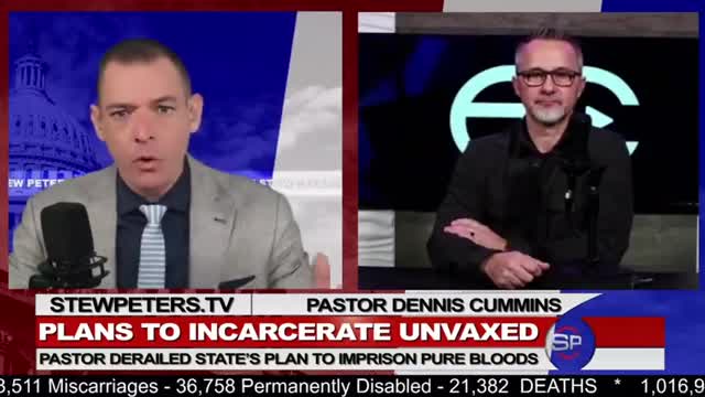Plans to incarcerate unvaxxed Pastor derailed plan to imprison pure bloods (Stew Peters) 11 jan 2022